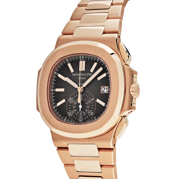 Patek Philippe Nautilus 5980/1R-001 'Tiffany & Co.' Chronograph Date Rose Gold - 图片 2