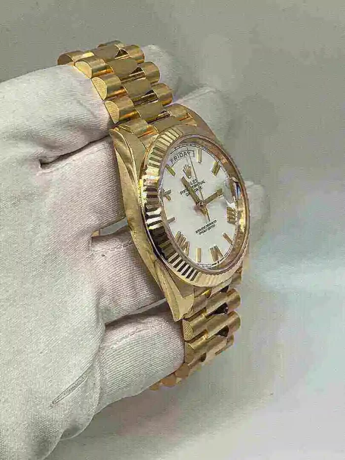 Rolex Day-Date 228238 Yellow Gold White Dial - 图片 2