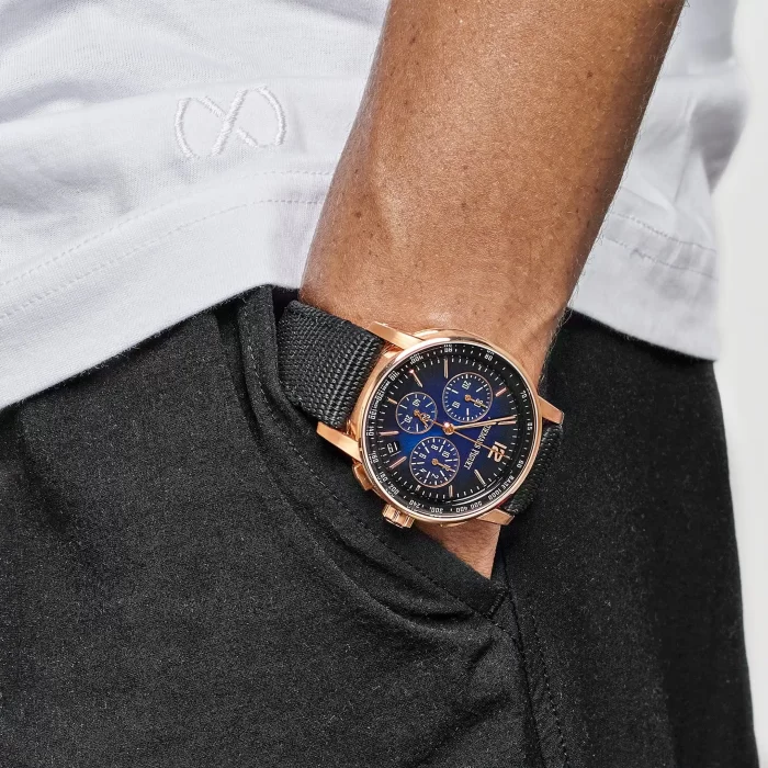 Audemars Piguet Code 11.59 26393OR.OO.A002KB.03 Selfwinding Chronograph Rose Gold Blue Dial (2022) - 图片 6