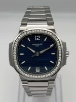 Patek Philippe Nautilus 7118/1200A-001 'Ladies' Blue Dial Diamond Bezel (2021) - 图片 5