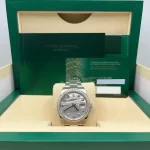 Rolex Datejust 126284RBR-0012 Stainless Steel White Gold Mother of Pearl Dial - 图片 3