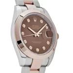 Rolex Datejust 126301-0003 Rose Gold Stainless Steel Chocolate Diamond Dial (2023) - 图片 2