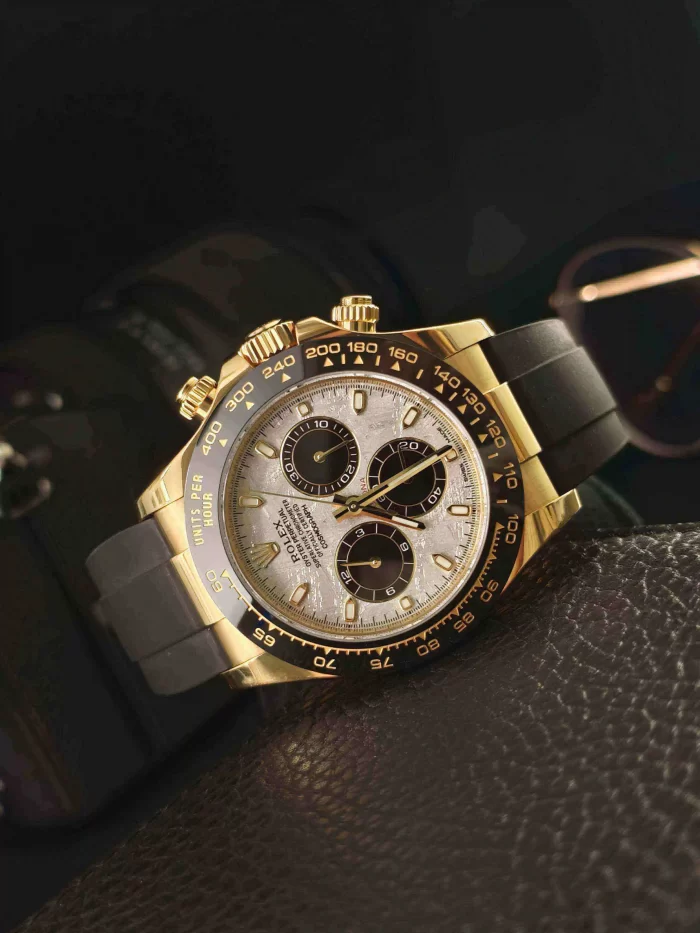Rolex Cosmograph Daytona 116518LN-0076 Yellow Gold Meteorite Dial (2022) - 图片 3