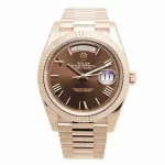 Rolex Day-Date 228238 40mm Rose Gold Stainless Steel Automatic Chocolate Dial - 图片 2