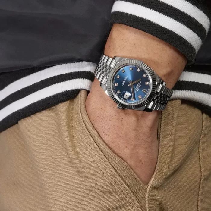 Rolex Datejust 126334-62610 Stainless Steel Blue Diamond Dial Jubilee (2023) - 图片 2