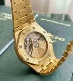 Audemars Piguet Oak Selfwinding, Blue dial, 37mm, Yellow gold, 15450BA.OO.1256BA.02 - 图片 6