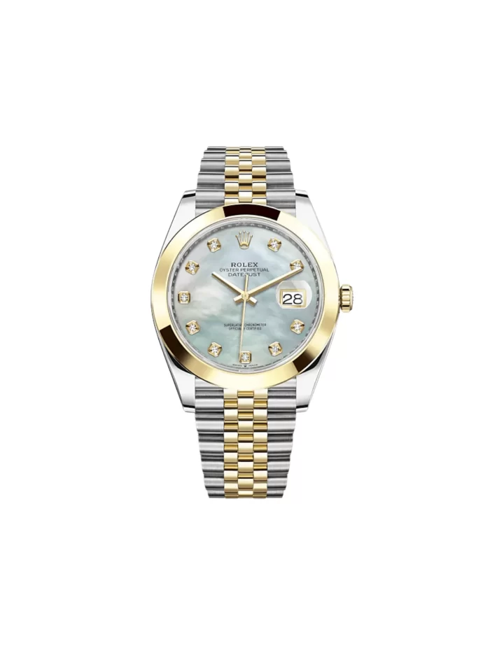 Rolex Datejust 126303 Stainless Steel Yellow Gold Mother of Pearl Diamond Dial Jubilee - 图片 1