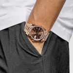 Rolex Day-Date 228235 Rose Gold Chocolate Baguette Diamond Dial - 图片 2