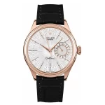 Rolex Cellini Date Silver Guilloche Dial Men's Watch 50515
