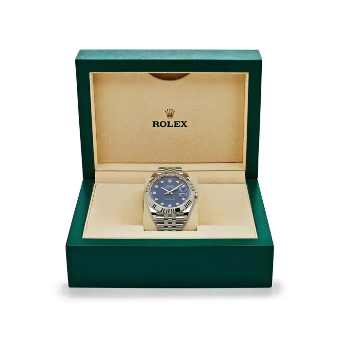 Rolex Datejust 126334-62610 Stainless Steel Blue Diamond Dial Jubilee (2023) - 图片 5