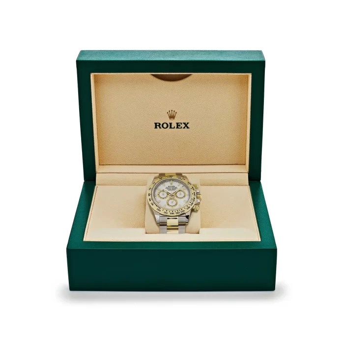 Rolex Daytona 116503 Two-Tone Yellow Gold Stainless Steel White Dial - 图片 4