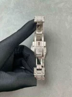 Audemars Piguet Oak Frosted Gold Quartz Black dial, 33mm, 18k White gold, 67653BC.GG.1263BC.02 - 图片 5