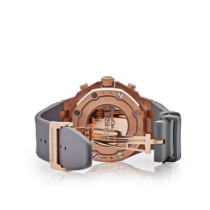 Audemars Piguet Royal Oak Offshore 26231OR.ZZ.D003CA.01 'Ladies' Rose Gold Diamond Bezel Silver Dial - 图片 7
