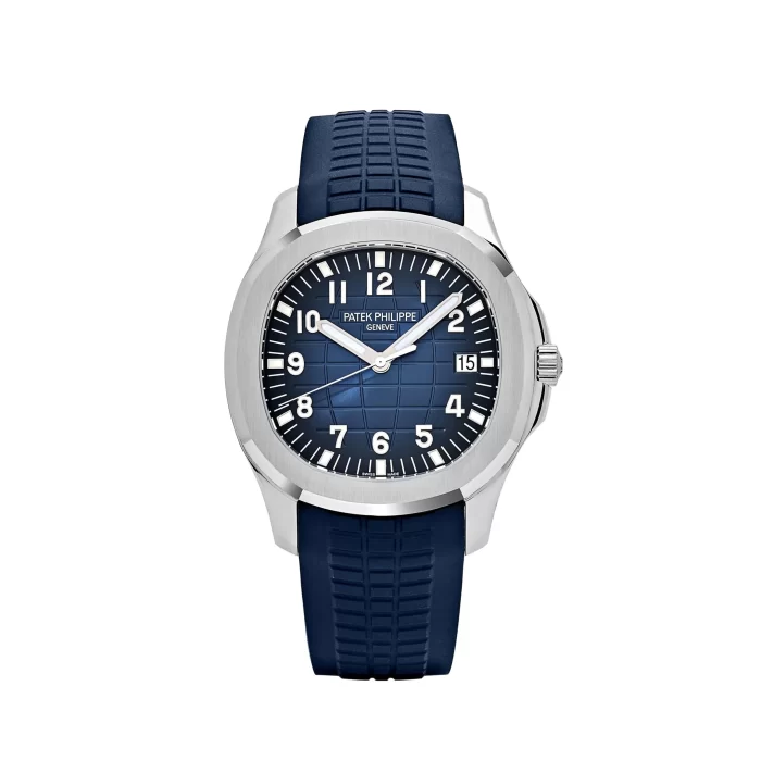 Patek Philippe Aquanaut 5168G-001 White Gold Blue Dial - 图片 1