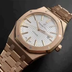 Audemars Piguet Oak Self Winding Silver-toned dial 41mm Rose Gold Watch 15400OR.OO.1220OR.02 - 图片 3