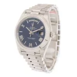 Rolex Day-Date 228239-83419 40mm 18KT White Gold Stainless Steel Automatic Blue Dial - 图片 2