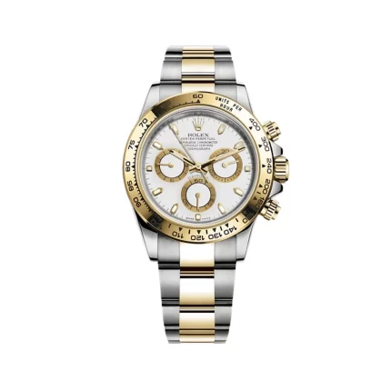 Rolex Cosmograph Daytona 116523-78593 Stainless Steel Yellow Gold White Dial