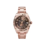 Rolex Sky-Dweller 326935 Rose Gold Chocolate Arabic Numeral Dial - 图片 4