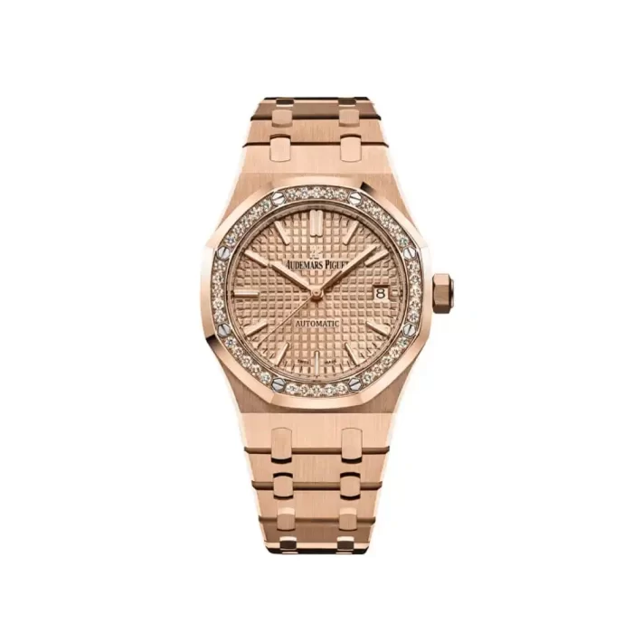 Audemars Piguet Royal Oak Selfwinding 15451OR.ZZ.1256OR.03 'Ladies' Rose Gold Diamond Bezel - 图片 2
