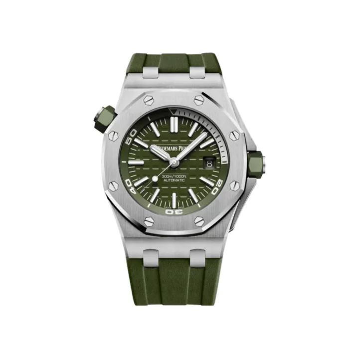 Audemars Piguet Royal Oak Offshore 15710ST.OO.A052CA.01 Diver Stainless Steel Green Dial - 图片 1