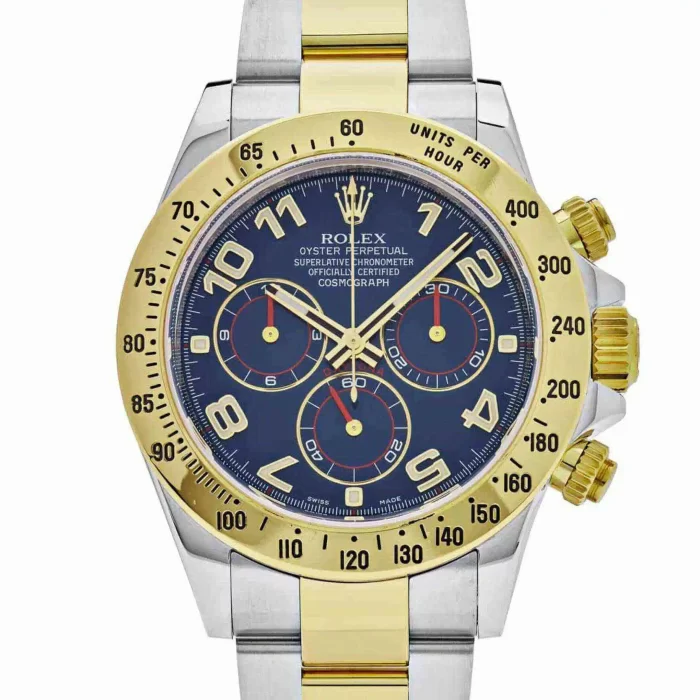 Rolex Cosmograph Daytona 116523-0045 Stainless Steel and Yellow Gold Blue Dial - 图片 4