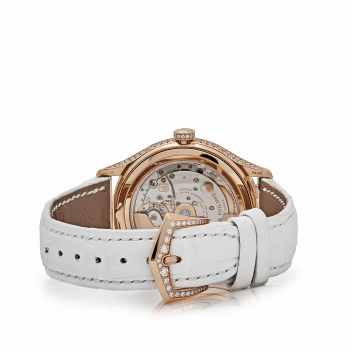 Patek Philippe Complications 4948R-001 Annual Calendar Moon Phases Rose Gold Mother-of-Pearl Dial Diamond Bezel - 图片 2