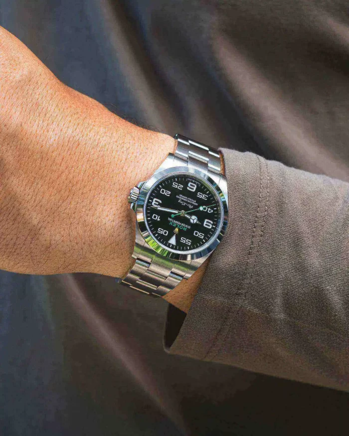 Rolex Air King 126900-0001 40mm Stainless Steel Automatic Black Dial - 图片 4