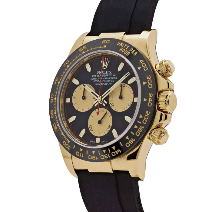 Rolex Cosmograph Daytona 116518LN-0047 'Paul Newman' Yellow Gold Black Dial (2018) - 图片 3