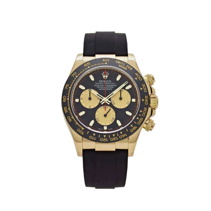 Rolex Cosmograph Daytona 116518LN-0047 'Paul Newman' Yellow Gold Black Dial (2018) - 图片 4