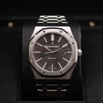 Audemars Piguet Oak Selfwinding with Black Dial 41mm Stainless Steel Watch 15400ST.OO.1220ST.01 - 图片 4