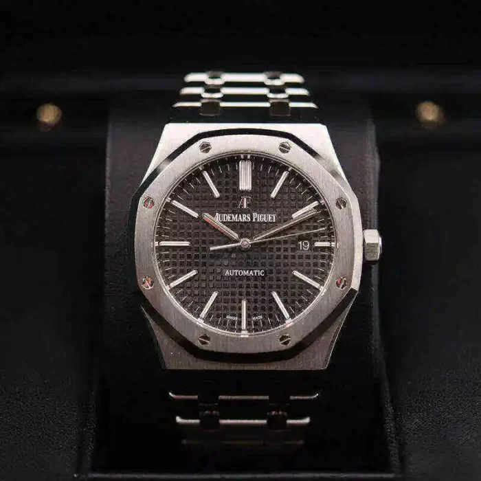 Audemars Piguet Oak Selfwinding with Black Dial 41mm Stainless Steel Watch 15400ST.OO.1220ST.01 - 图片 4