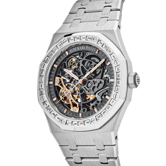 Audemars Piguet Royal Oak 15412BC.ZZ.1220BC.01 Double Balance Wheel Openworked Diamond Bezel (2021) - 图片 3