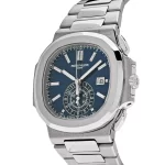 Patek Philippe Nautilus 5976/1G-001 '40th Anniversary' Chronograph White Gold Blue Diamond Dial Limited Edition - 图片 4