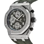 Audemars Piguet Royal Oak Offshore 26238TI.OO.A056CA.01 Chronograph Titanium Green Dial - 图片 3