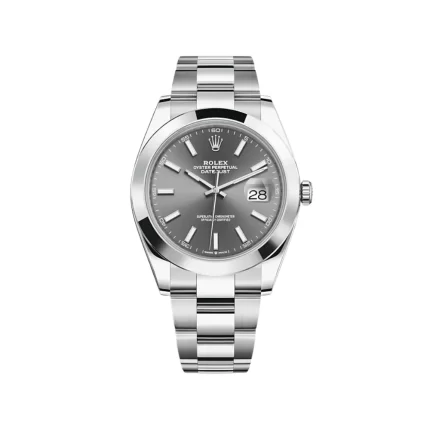 Rolex Datejust 126300 Stainless Steel Slate Dial Oyster