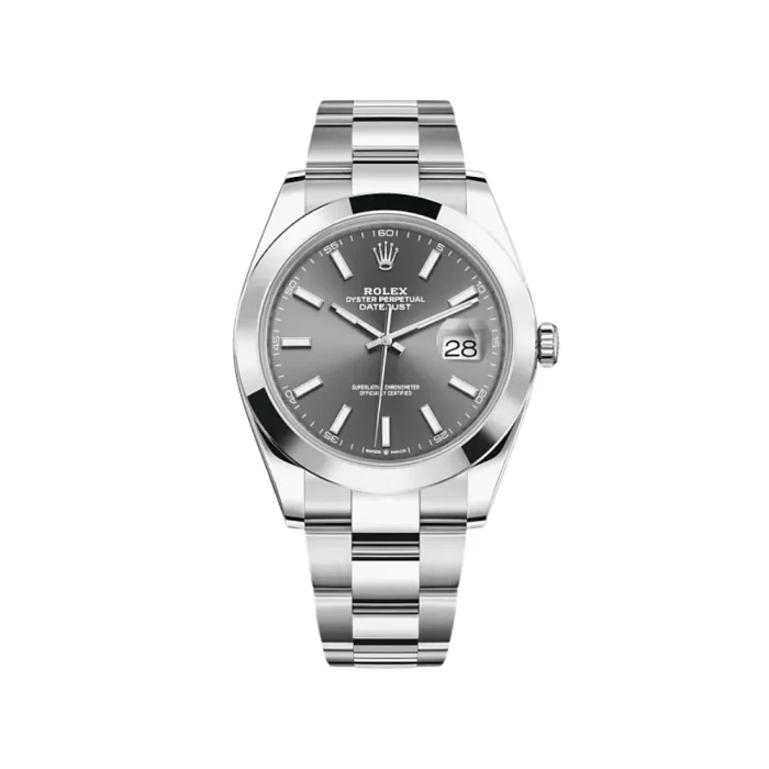 Rolex Datejust 126300 Stainless Steel Slate Dial Oyster - 图片 1