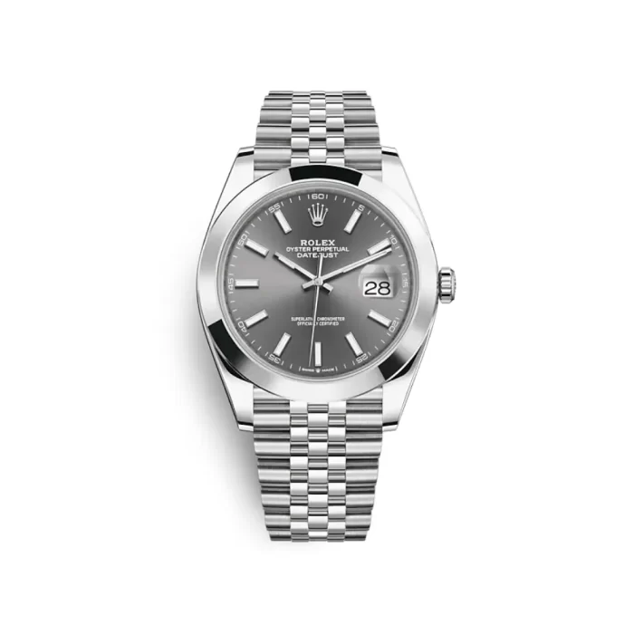 Rolex Datejust 126300 Stainless Steel Slate Dial Jubilee - 图片 1