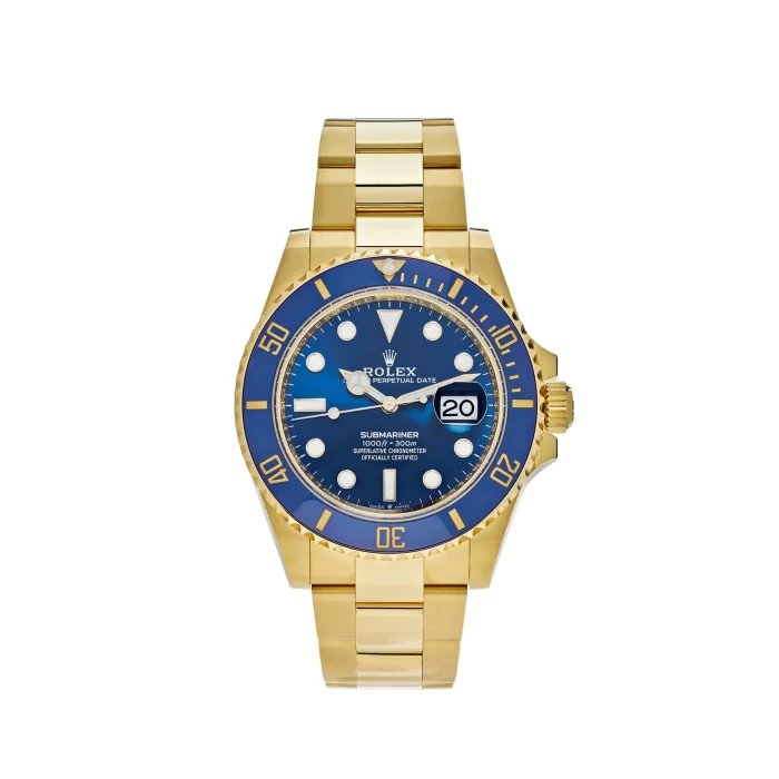 Rolex Submariner Date 126618LB Yellow Gold Blue Dial - 图片 1