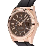 Rolex Sky-Dweller 326235 Rose Gold Brown Chocolate Dial Oysterflex - 图片 3