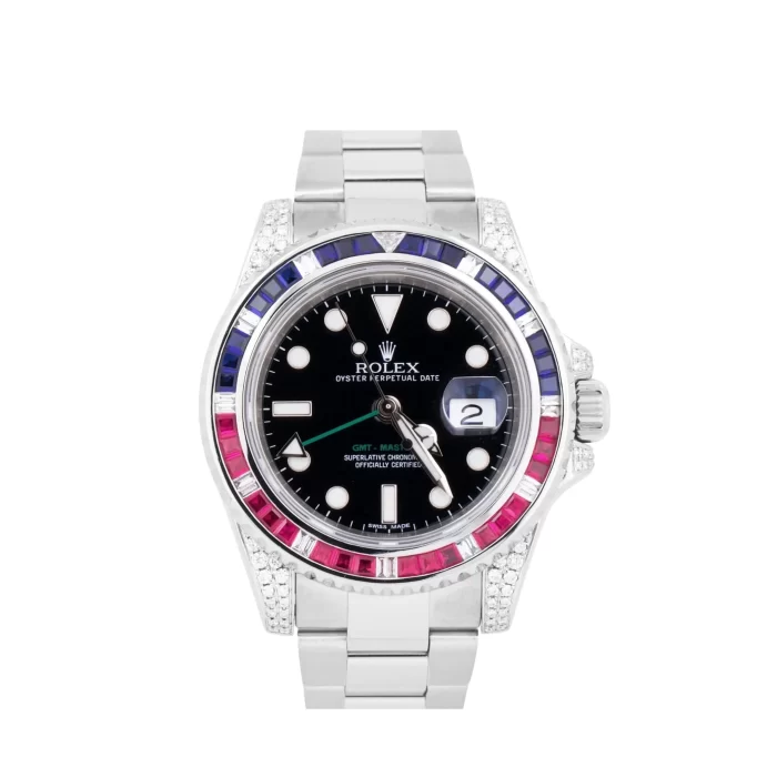 Rolex GMT-Master II 116759SARU White Gold Black Dial - 图片 1