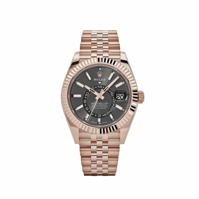 Rolex Sky-Dweller 336935 Everose Gold Slate Dial Jubilee - 图片 1