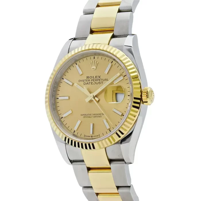 Rolex Datejust 126233-0016 Two-Toned Yellow Gold Stainless Steel Champagne Dial (2023) - 图片 2