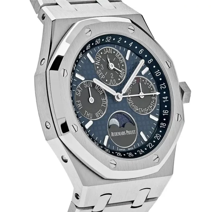 Audemars Piguet Royal Oak Perpetual Calendar 26574TI.OO.1220TI.01 Titanium Blue Dial - 图片 3