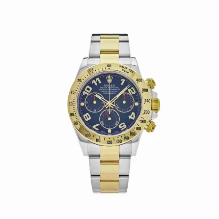 Rolex Cosmograph Daytona 116523-0045 Stainless Steel and Yellow Gold Blue Dial