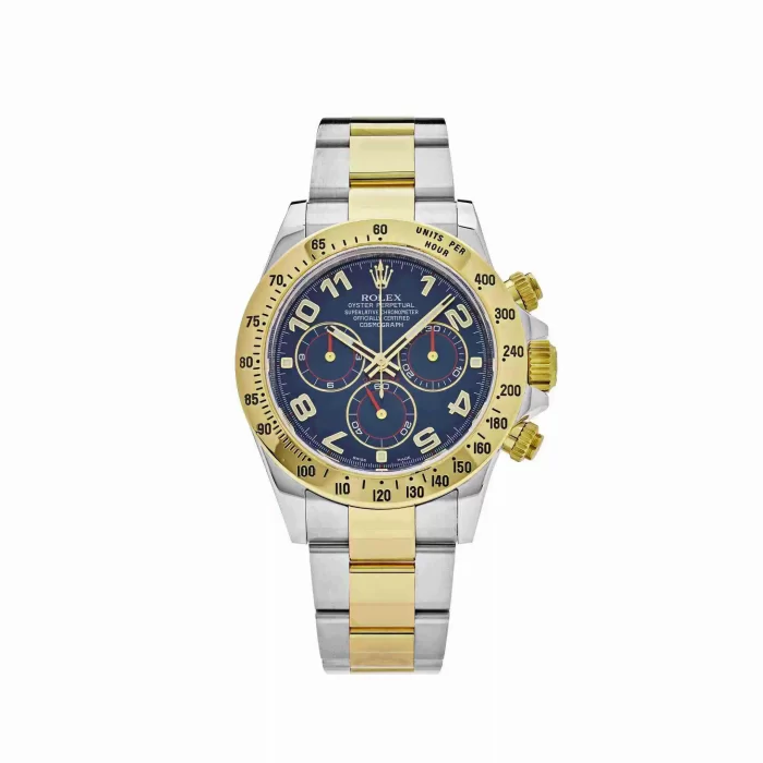 Rolex Cosmograph Daytona 116523-0045 Stainless Steel and Yellow Gold Blue Dial - 图片 1