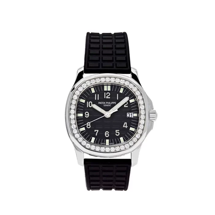 Patek Philippe Aquanaut 5067A-001 'Ladies' Stainless Steel Black Dial Diamond Bezel - 图片 1