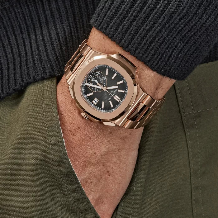 Patek Philippe Nautilus 5980/1R-001 Chronograph Date Rose Gold - 图片 6