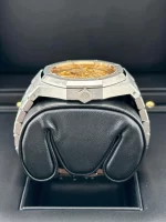 Audemars Piguet Royal Oak 15407ST.OO.1220ST.02 Double Balance Wheel Openworked Stainless Steel Pink Gold-Toned Dial (2024) - 图片 4