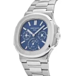 Patek Philippe Nautilus 5740/1G-001 'Tiffany & Co.' Perpetual Calendar Moon Phases White Gold Blue Dial - 图片 3