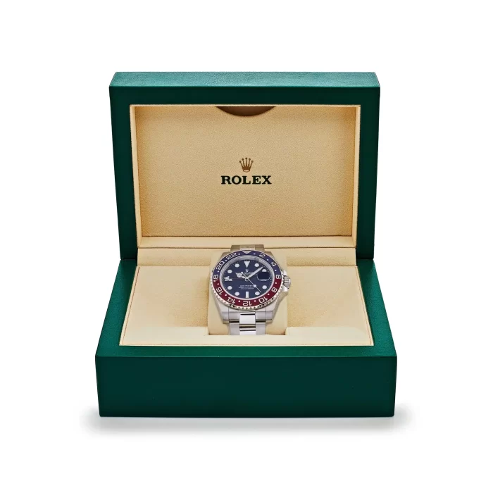 Rolex GMT-Master II 116719BLRO Pepsi White Gold Blue Dial Oyster - 图片 7